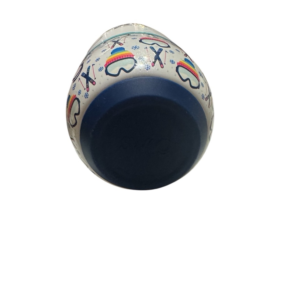 Swig Life Insulated Tumbler - White with Blue Accents - Picture 3 of 3
